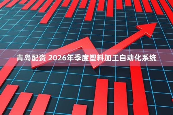 青岛配资 2026年季度塑料加工自动化系统